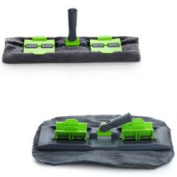 MULTIPURPOSE WET AND DRY CLEANING MICROFIBER FLAT MOP FLOOR CLEANING MOP WITH , 360 DEGREE ROTATING