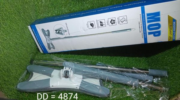 X SHAPE MOP OR FLOOR CLEANING HANDS-FREE SQUEEZE MICROFIBER FLAT MOP SYSTEM 360° FLEXIBLE HEAD, WET AND DRY MOP FOR HOME KITCHEN WITH 