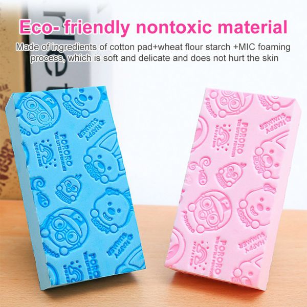 Bath sponge, body scrubber ,Ultra Soft Exfoliating Sponge