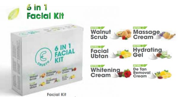 Natural facial Kit 6 in 1