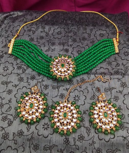 CHOKER SET GREEN