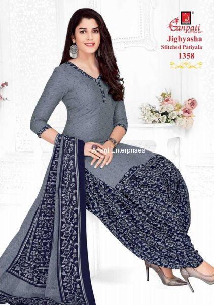 Jighyasha Dresses  Length in Meters Kurta 2-50 Mt Salwar 2-00 Dupatta 2-25  Approx in Grey Color