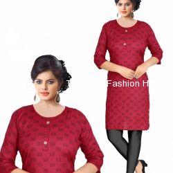 Rayon Material maroon kurti./ Trending Fashion Hub