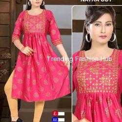 Nayra Cut Kurti  Trending Fashion Hub
