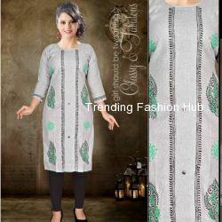 khadi cotton kurti./ Trending Fashion Hub