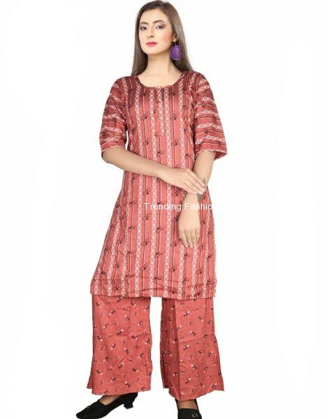 Kurti with plazzo combos./ Trending Fashion Hub