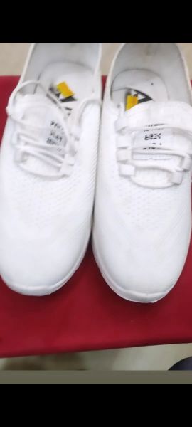 S&E (Sketchers copy) White sports shoes (girls) 