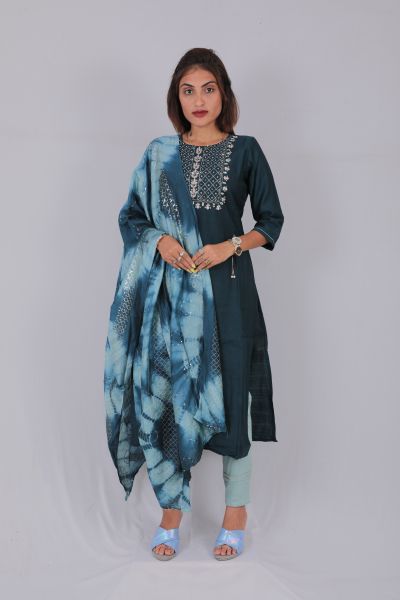 Kurti - dupatta - pant