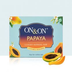 On&On Papaya Luxury Bathing Bar 75 Gms