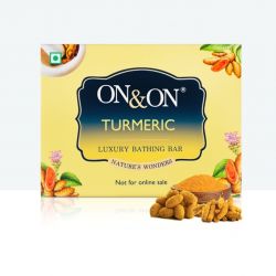 On&On Turmeric Luxury Bathing Bar 75 Gms