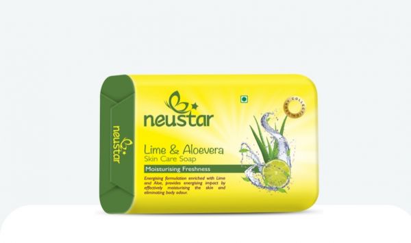  Lime & Aloevera Skin Care Soap 100 Gms
