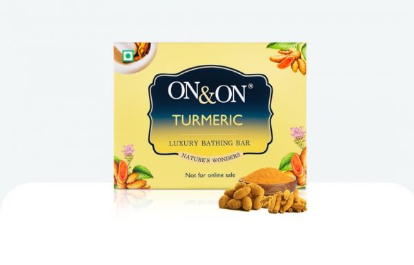 On&On Turmeric Luxury Bathing Bar 75 Gms