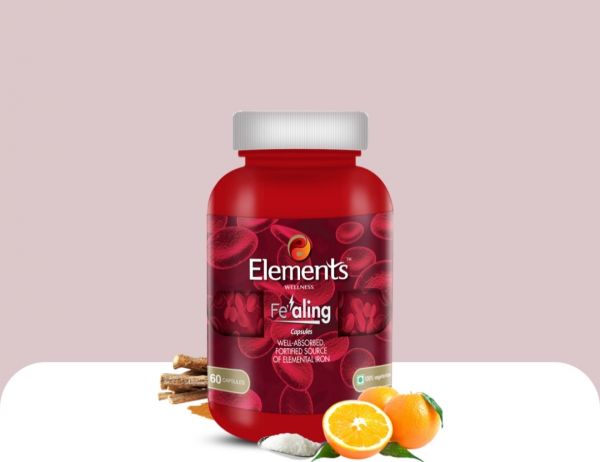 Elements Wellness Fealing 60  Capsules