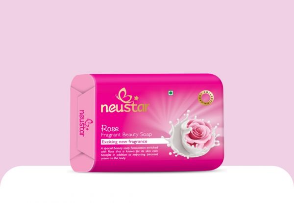  Rose Fragrant Beauty Soap 100 Gms