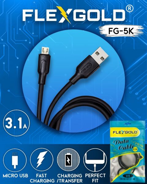 Flex gold charging cable 