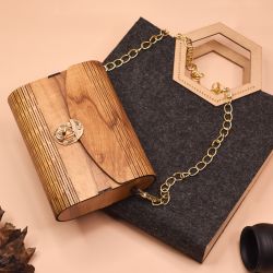 WOODEN  BEG