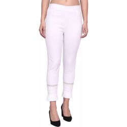 Ladies white pant Desing