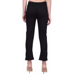 Ladies Black Desing Pant  XL,XXL Size