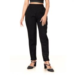 Desing Black Ladies Pant