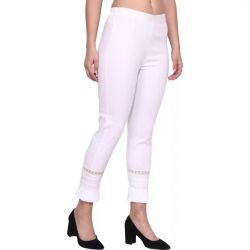 Ladies white pant Desing
