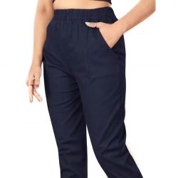 Blue Desing Ladies Pant
