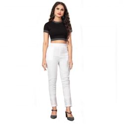 White XL , XXl Size Desing Ladies Pant