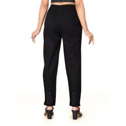 Desing Black Ladies Pant