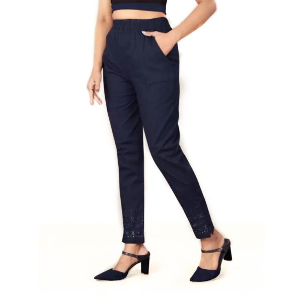 Blue Desing Ladies Pant