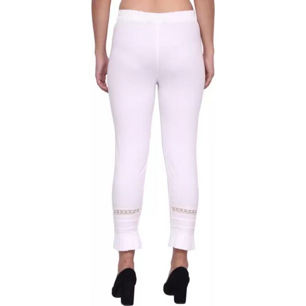 Ladies white pant Desing