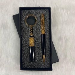 Pen with keychain set