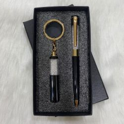 Pen with keychain set