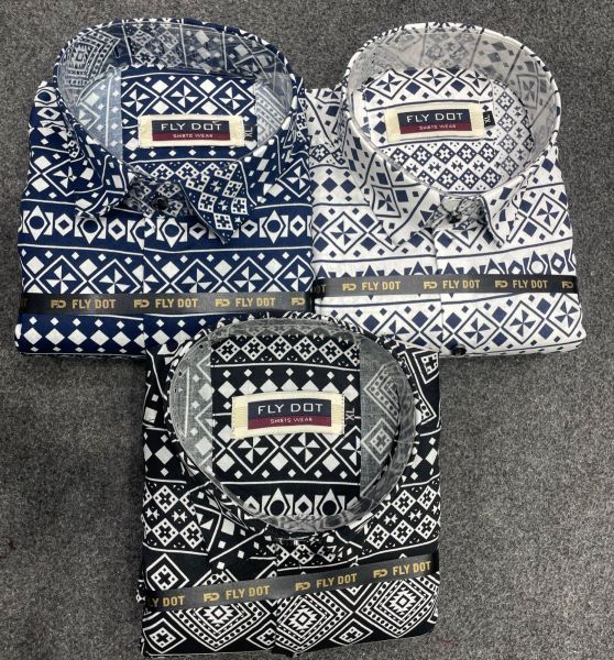Fly dot shirt M,L