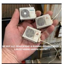 We purchase old /dead/running air conditioner higest prize 