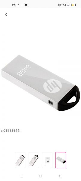 Hp 64gb 220w pendrive 