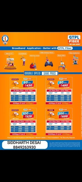 GTPL FIBER BROADBAND 