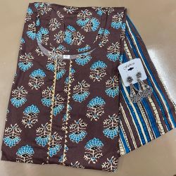Hanny Collections - kurti top with bottam ware cotton 