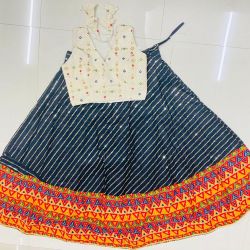 Chaniya choli with fancy work