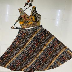 Bandhani chaniya choli