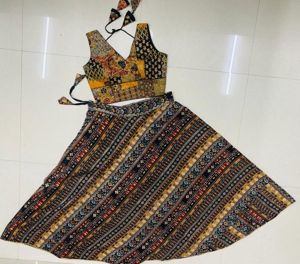 Bandhani chaniya choli