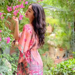 Kaftan Top Pink 