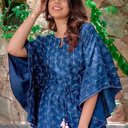 kaftan top Darkblue