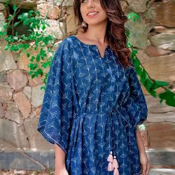 kaftan top Darkblue