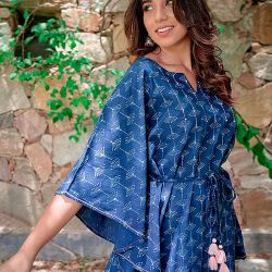 kaftan top Darkblue