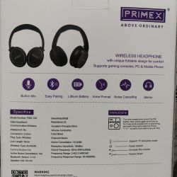 Primex wireless headphone