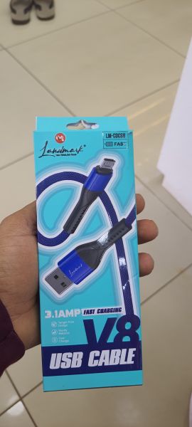 Landmark V8 Cable 3.1 Amp Fast cable