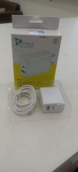 Syska 20 walt Fast charger