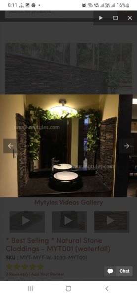 Kund stone WATERFALL 