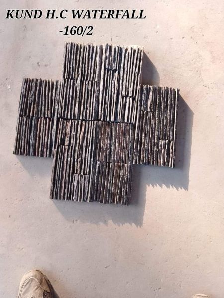 Kund stone hand cut waterfall 