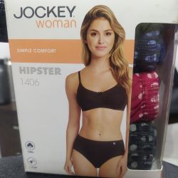 Jockey hipster1406 dark Print assorted22 (SIZE-s) 3 dark Colours with print in box 