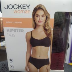 Jockey hipster1406 dark assorted (size-s) (3 without Print dark colors in box)